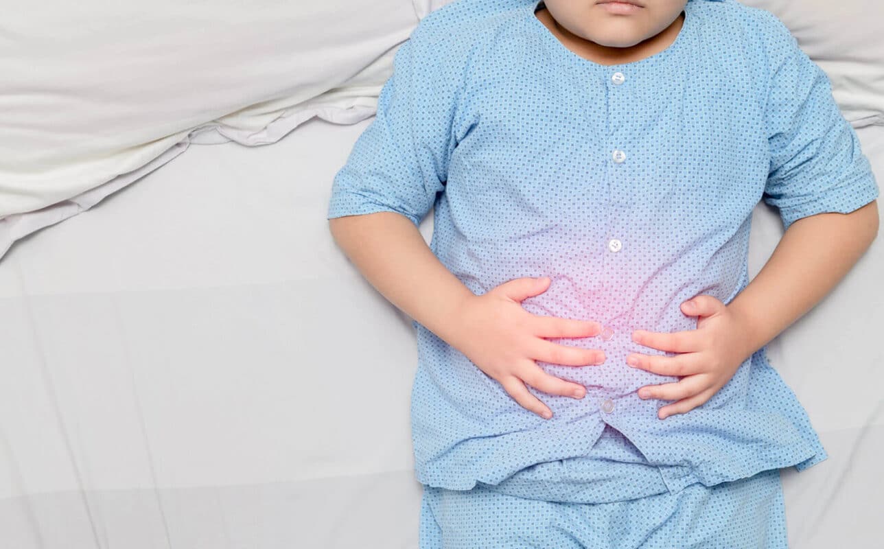 nino dolor abdominal disbiosis infantil